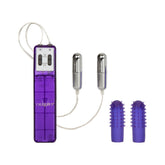 Pocket Exotics Turbo 8 Accelerator Double Bullets - Purple